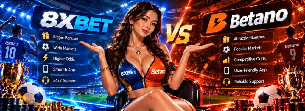 8xbet vs Betano